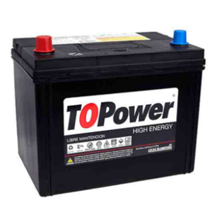 BATERIA TOPOWER 75 AMP BORNE STD POST IZQ